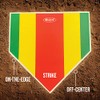 Markwort Strike Zone Training Home Plate Red