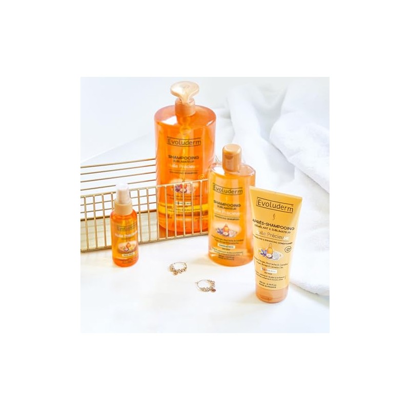 EVOLUDERM - Precious Oil Enhancing Shampoo - 400ml - 96%