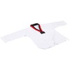 Taekwondo Uniform Striped Model Polyester Cotton with Belt Martial Arts