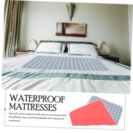 Gatuida Bed Pad Waterproof Mattress for Women Large Nappy Pad Pure Cotton Easy to Cle