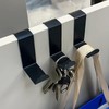 CHFEZOCO Design Z Cabinet Door Hook, Coat Hook for Cabinet