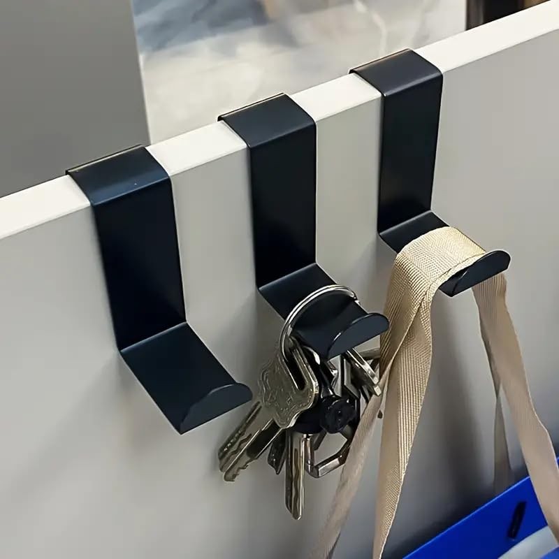 CHFEZOCO Design Z Cabinet Door Hook, Coat Hook for Cabinet