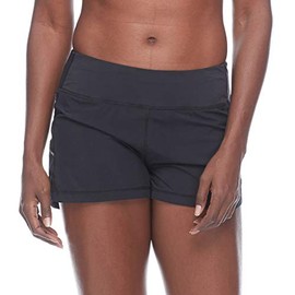 Body Glove Active Women's Buck UP Loose FIT Activewear Short, Black, Medium