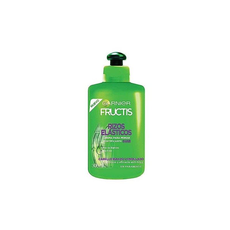 Garnier Fructis Crema para Peinar Rizos Elasticos, 300 ml
