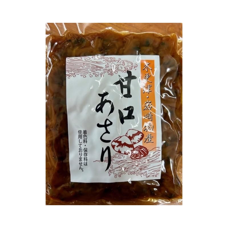 Kisarazu Iwasaki Bussan Clam Tsukudani Sauce, Sweet 4.9 oz (140