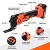 ValueMax 20V Cordless Oscillating Tool with Battery, 3.6°Oscillation Angle Oscillating