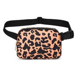 FANDARE Crossbody Fanny Pack for Women Men Waist Packs Belt Bag Bum Sling Bag for Enjoy Sports Festival Workout Traveling Running Workout Dog Walking Outdoors Hands-Free Wallets Waist Pack Phone Bag