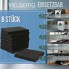 Vibration Damper as Washing Machine Underlay and Anti-Vibration Mat, Non-Slip