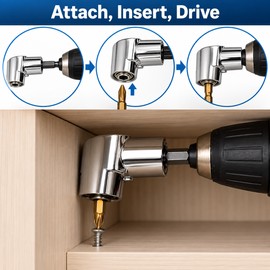 1/4-Inch Magnetic Hex Bit Holder – Quick-Change Screwdriver Bit Extension Holder for Drills, Drivers, Repairs and Tight Spaces