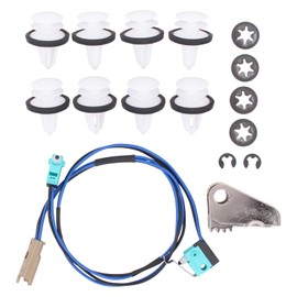 Door Handle Improved Micro Switch Harness Micro Switch Harness Handle Paddle Door Handle Upgrade Repair Kit with Door Panel Clips Clips for Model S 2012 2013 2014 2015 2016 2017 2018 2019 2020