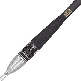 Target Darts Unisex Phil Taylor Power 9-five Gen 9 95% Tungsten Swiss Point Set Steel Tip Darts, Black and Silver, 22G UK