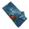 GERINLY Lightweight Scarves: Fashion Flowers Print Shawl Wrap For Women