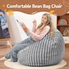 Homguava 2FT Bean Bag Chair, 2' Small Bean Bags with