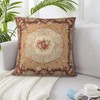 NBFKDO Antique Rose Floral French Decorative Throw Pillow Covers Soft