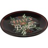 Primitives By Kathy 108259 Merry and Bright Plate, 12-inch Diameter,