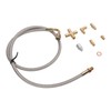 Turbo Oil Feed Line Kit 1/8PNT AN4 Fitting Oil Drain