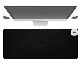 Heated Desk Mat - Adjustable Temperature Heating Table Mat - Electric Space Heaters Heating Pad USB Digital Display Hand Warmer Desk Mat for Home Bedroom School