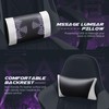 Furmax Gaming Chair, Computer Chair with Footrest and Massage Lumbar