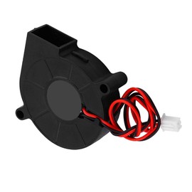 KIMISS Radial Fan MF50151 DC Brushless Fan 24 V 3000 rpm 5015 Fan 24 V Black 50 x 15 mm Blow Radial Cooling Fan Turbo Fan Cooler Kit Accessories for 3D Printer DC 24V