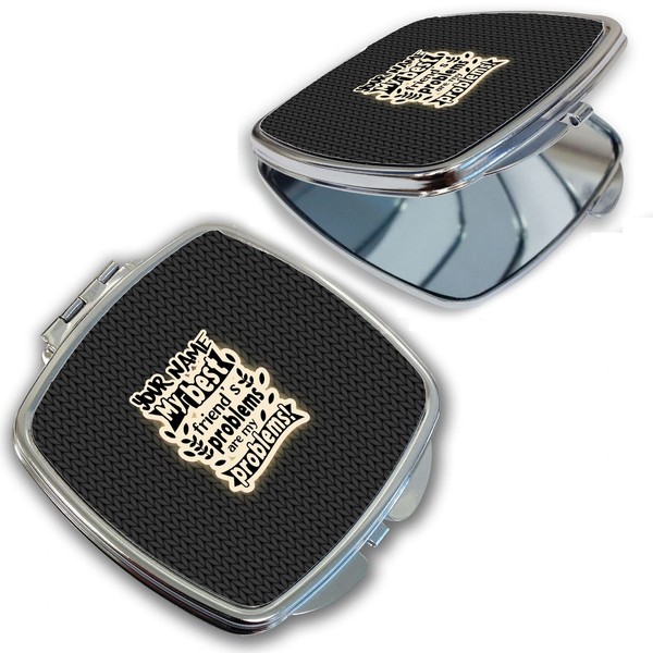 Bleu Reign Compact Personalized Pocket Mirror Custom Name My Best