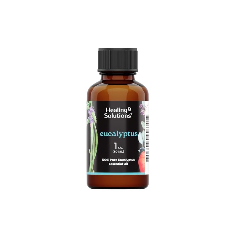 Healing Solutions Eucalyptus Essential Oil - 1 Fluid Ounces