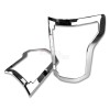 CBK For 15-20 Ford F150 F-150 Tail Light Cover Chrome