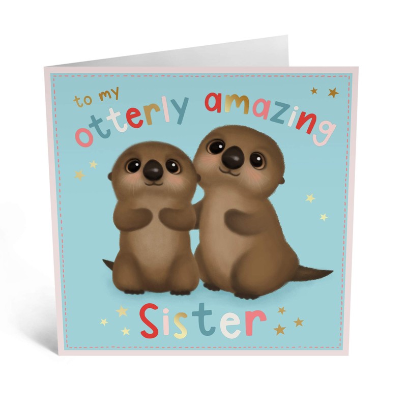CENTRAL 23 - Cute Birthday Card for Sister - 'To