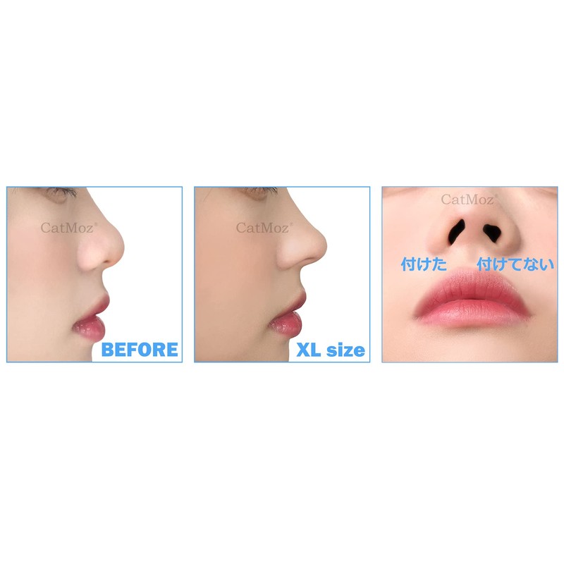 CatMoz 3D Nose Petite, 5 Sizes, Improve Bun Nose, Pig