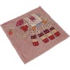 GURU SHOP Indian Cushion Cover, Embroidered Elephant Ethnostyle Cushion -