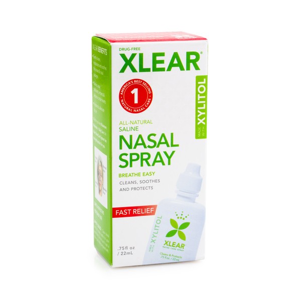 Xlear Natural Nasal Spray With Xylitol, 0.75 Fluid Ounce