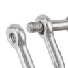 PUCSIQ Pack of 20 Shackles D Shape M4 Stainless Steel
