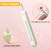AEIOPRS 2 x 2-in-1 Needle Threader and Seam Ripper, Needle