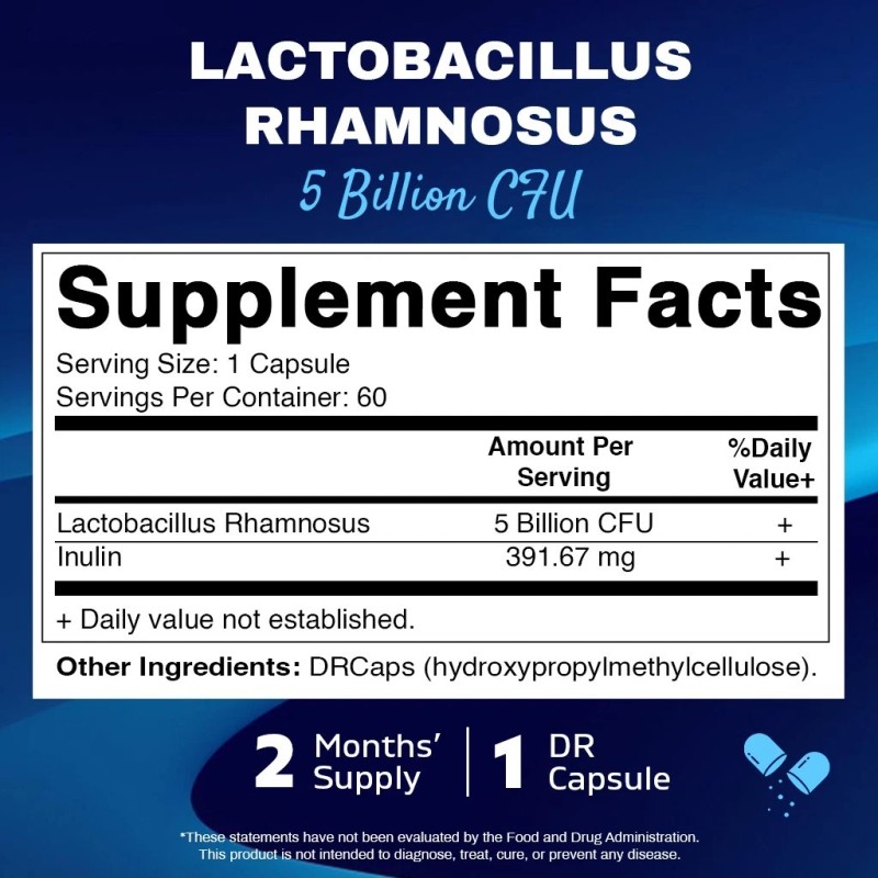 Vitamatic 2 Pack Vitamatic Lactobacillus Rhamnosus 5 Billion per DR