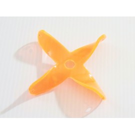 Jungle Beaks Acrylic Curved X Bird/parrot Toy Parts Crafts 1 Piece Orange