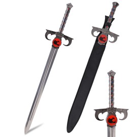 sanshimoxing 32'' Sword of Omens Metal Eye of Thundera Sword Replica Sword Suitable for Cosplay Decoration is not Sharp
