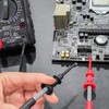 Cleqee 2PCS SMD IC Test Hooks Clip Probes with 4mm