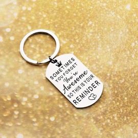 Ibiwe Sometimes You Forget Your Awesome Gifts Stocking Stuffers For Her Women Adults Stockings Stuffer for Friend Her Him Teen Girls Boy-S Inspirational Gifts for Women Friends