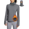 BALEAF Women's Running Hiking Gear Ski Mask Long Sleeve Cowl