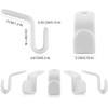 Uandhome Clothes Hanger Connector Hooks, 20PCS Cascading Clothes Hangers for