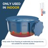 Billionchains Indoor Heated Water Bowl for Pet 600ML Thermal Water