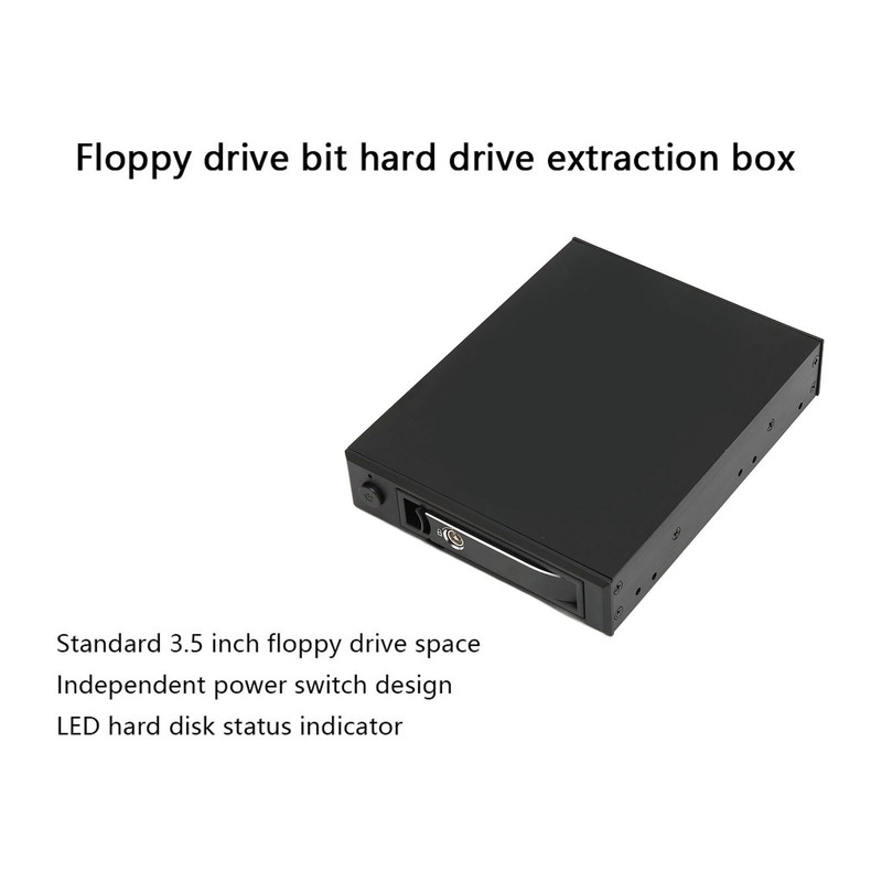 2.5 Inch SATA HDD Enclosure 6Gbps Aluminium Alloy Mechanical Lock