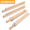 4 Pack Wooden Drawer Slides Bottom Mount Classic Center Guide