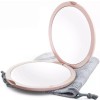 Mavoro Magnifying Compact Mirror for Purses 1x/10x Magnification â€“ Double