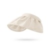 Women's UV protection round brimmed hat and hairband combined sun