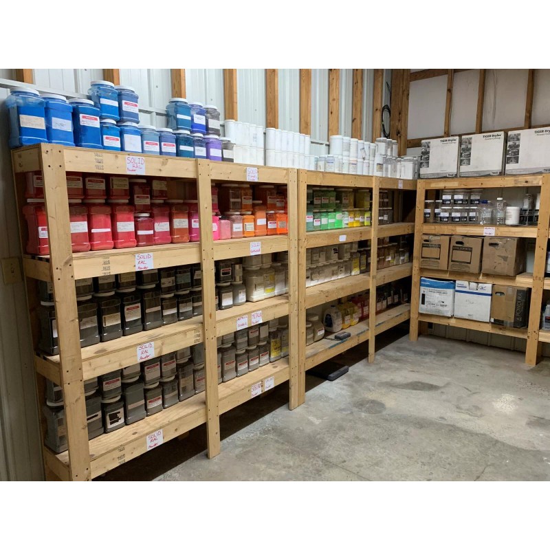 Tiger Drylac Argento 312 Metallic Powder Coat Paint - New