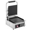 VEVOR Commercial Panini Grill, 1800W Electric Sandwich Panini Maker, Stainless