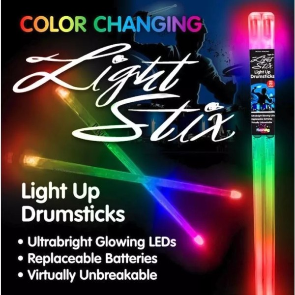 Light Stix Original Color Changing LED Drum Sticks