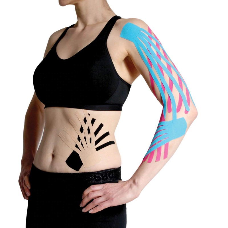 Kinesio Classic Fan Cut Edema Strips 12 Pack