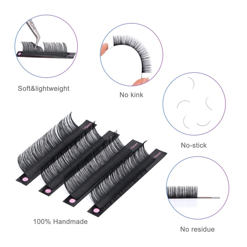 Eyelash Extensions, Eyelash Extensions, .03 .05 .07 .10 .15 .20,
