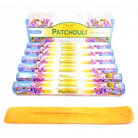 Patchouli Incense Sticks... Joss 120 Sticks Scented Incense Sticks Homemade Joss Sticks with Ashtray
